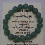 bracelet pour l&rsquo;amour aventurine