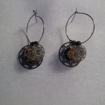 créoles mandalas et obsidienne