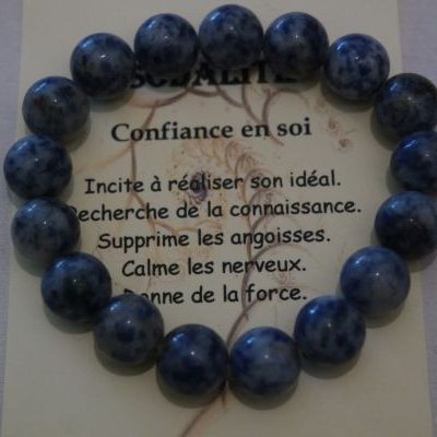 bracelet contre le stress sodalite