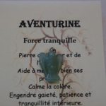 pendentif ange aventurine