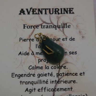 pendentif rune URUZ pour l&rsquo;amour