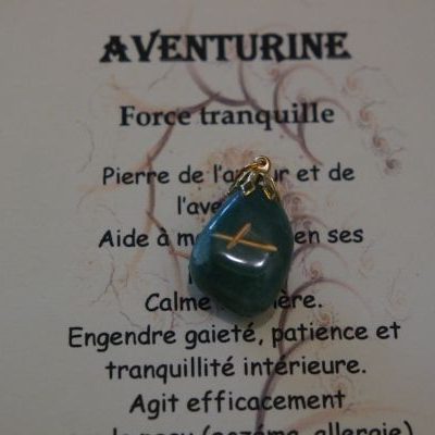 pendentif rune NAUTHIZ pour la protection