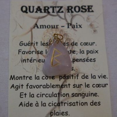 pendentif rune BERKANA pour l&rsquo;accomplissement