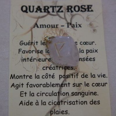 pendentif rune WUNJO pour la joie