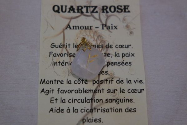 pendentif rune FEHU pour l'abondance