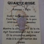 pendentif ange gardien quartz rose