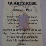 pendentif hibou quartz rose