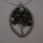 pendentif arbre de vie tourmaline