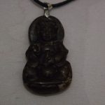pendentif bouddha en agate