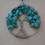 pendentif arbre de vie howlite