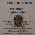 pendentif grenouille œil de tigre