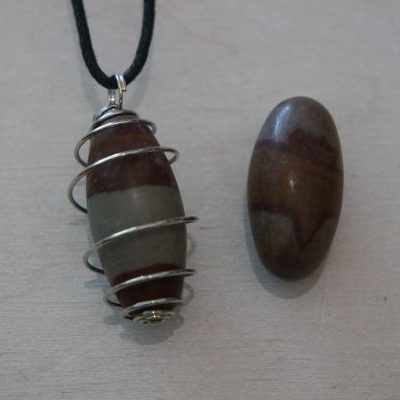 pendentif spirale shiva lingam