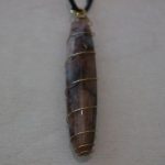 pendentif spirale agate