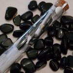 pendentif obsidienne du Mexique