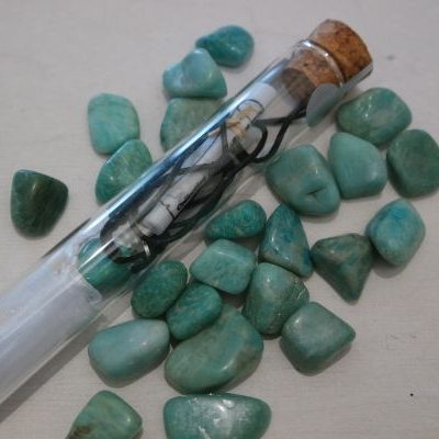 pendentif amazonite du Brésil