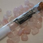 pendentif quartz rose du Brésil
