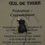 pendentif chat œil de tigre