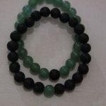 bracelets pour couple aventurine et lave