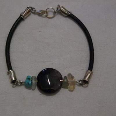 bracelet d&rsquo;harmonie onyx noir