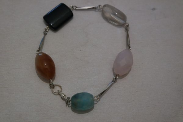 bracelet d'harmonie perles ovales