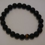 bracelet aromathérapie lave et œil de tigre