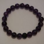 bracelet aromathérapie améthyste et lave