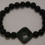 bracelet aromathérapie lave et agate