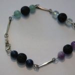 bracelet aromathérapie lave et pierres de santé