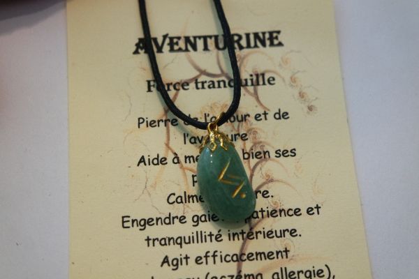 pendentif rune JERA pour le dynamisme