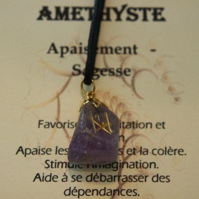 pendentif rune MANNAZ pour l&rsquo;harmonie