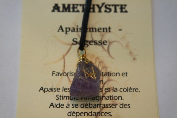 pendentif rune MANNAZ pour l'harmonie