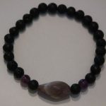 bracelet aromathérapie lave et améthyste