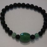 bracelet aromathérapie lave et aventurine