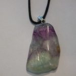 pendentif fluorine ou fluorite