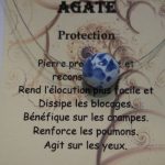 pendentif de sérénité agate bleue