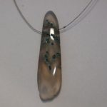 pendentif de protection agate dendrite
