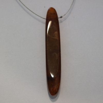 pendentif de protection agate miel