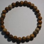 bracelet perles jaspe paysage